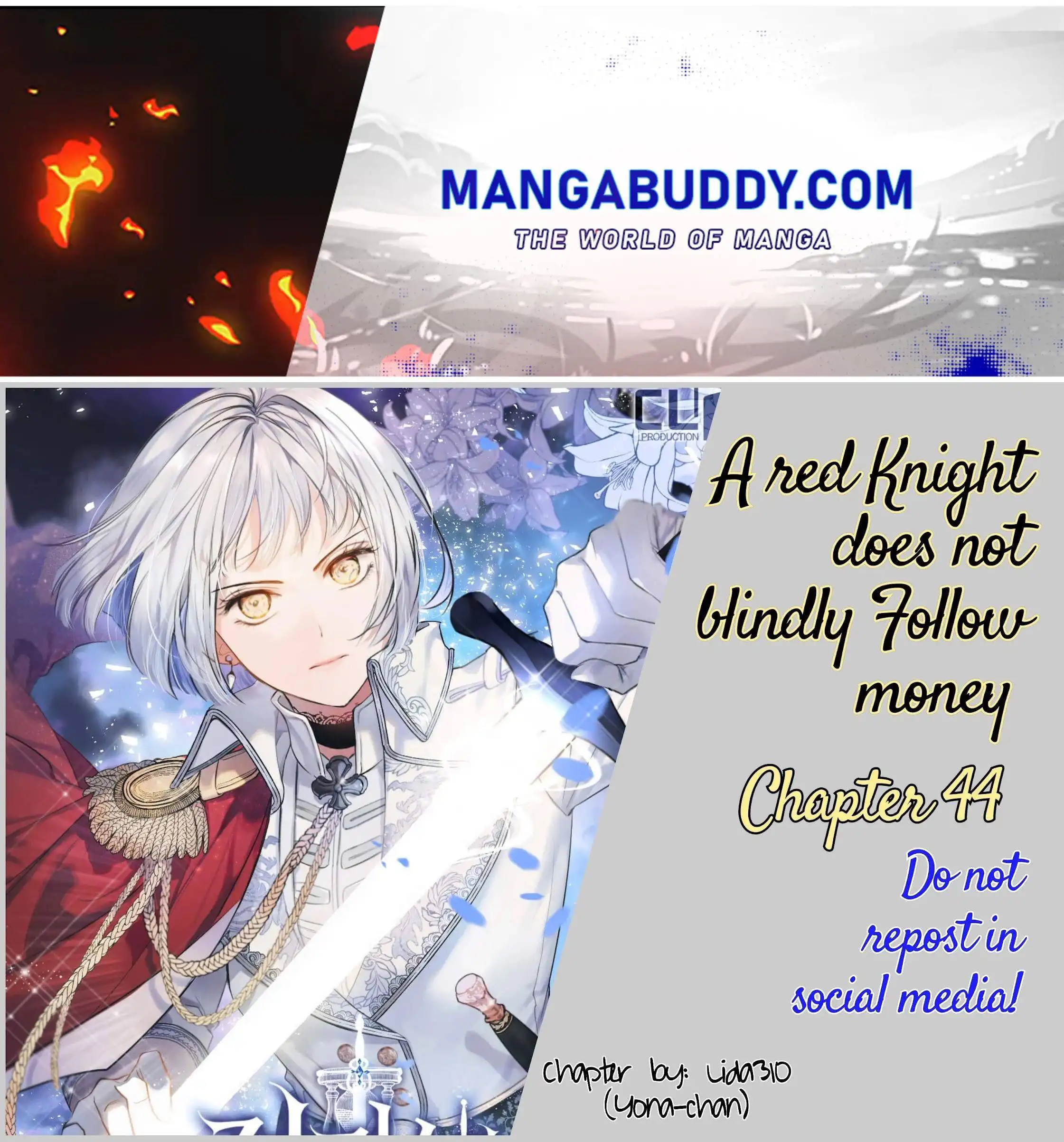 A Red Knight Does Not Blindly Follow Money Chapter 44 1